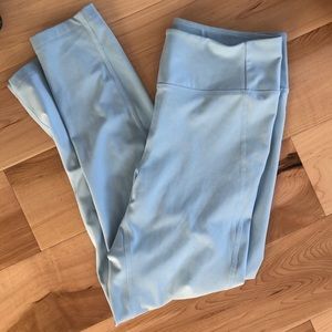 Girlfriend collective blue compressive leggings